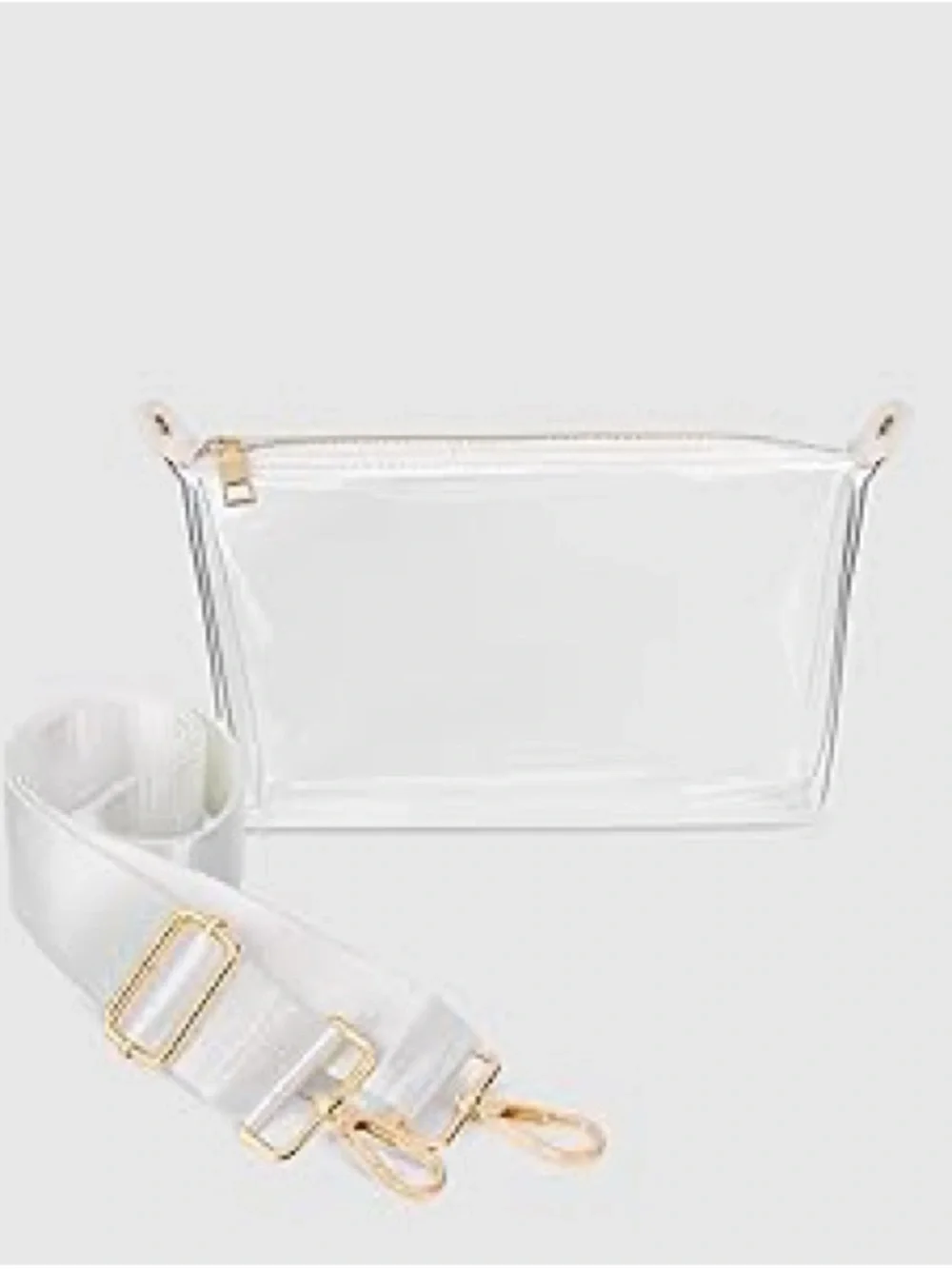 N/A transparent crossbody
